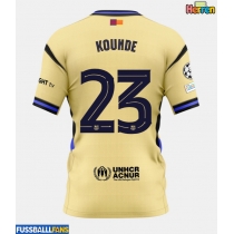 Barcelona Jules Kounde #23 Auswärtstrikot 2025-26 Kurzarm